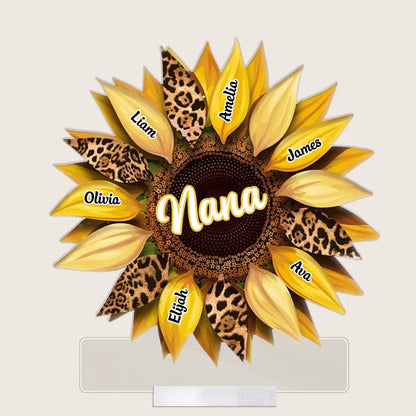 Love Being A Grandma - Personalized Custom Acrylic Plaque Clear Stand - Mother's Day Gift For Mom, Grandma, Family, Family Members
