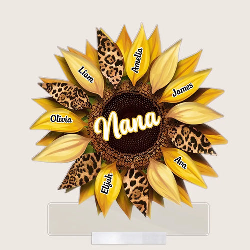 Love Being A Grandma - Personalized Custom Acrylic Plaque Clear Stand - Mother's Day Gift For Mom, Grandma, Family, Family Members