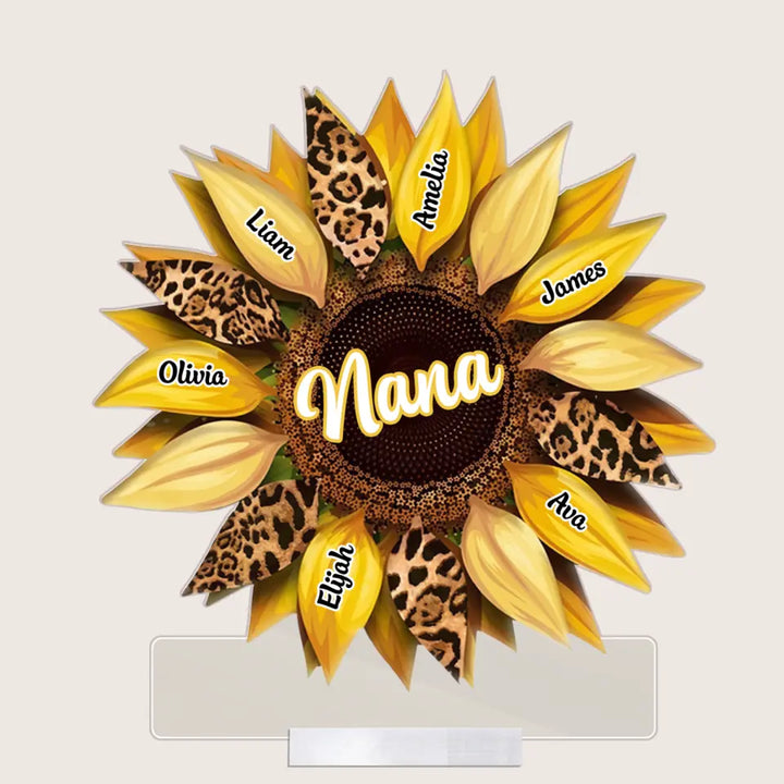 Love Being A Grandma - Personalized Custom Acrylic Plaque Clear Stand - Mother's Day Gift For Mom, Grandma, Family, Family Members