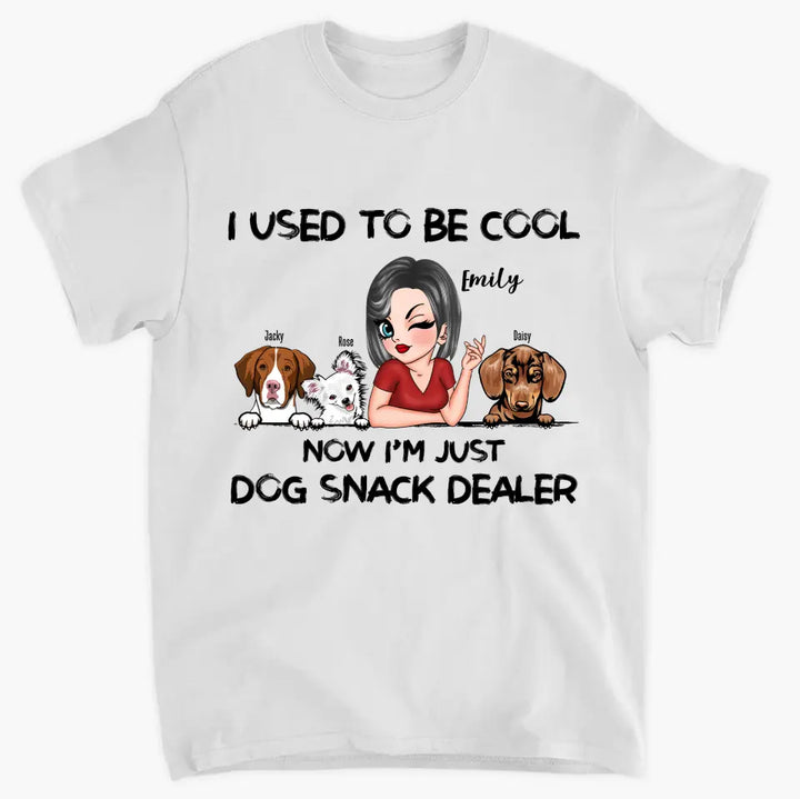 I Used To Be Cool - Personalized Custom T-shirt - Gift For Dog Mom, Cat Mom, Pet Lover