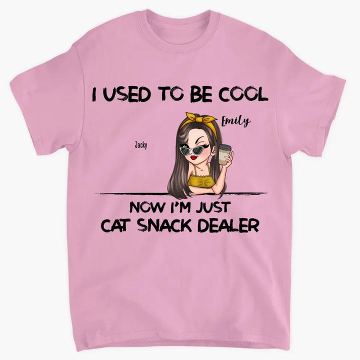 I Used To Be Cool - Personalized Custom T-shirt - Gift For Dog Mom, Cat Mom, Pet Lover