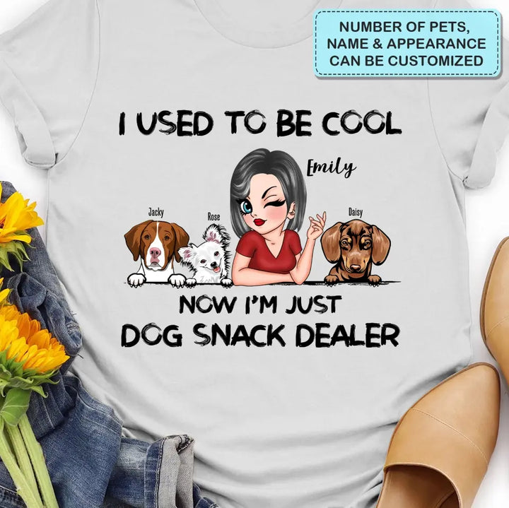 I Used To Be Cool - Personalized Custom T-shirt - Gift For Dog Mom, Cat Mom, Pet Lover