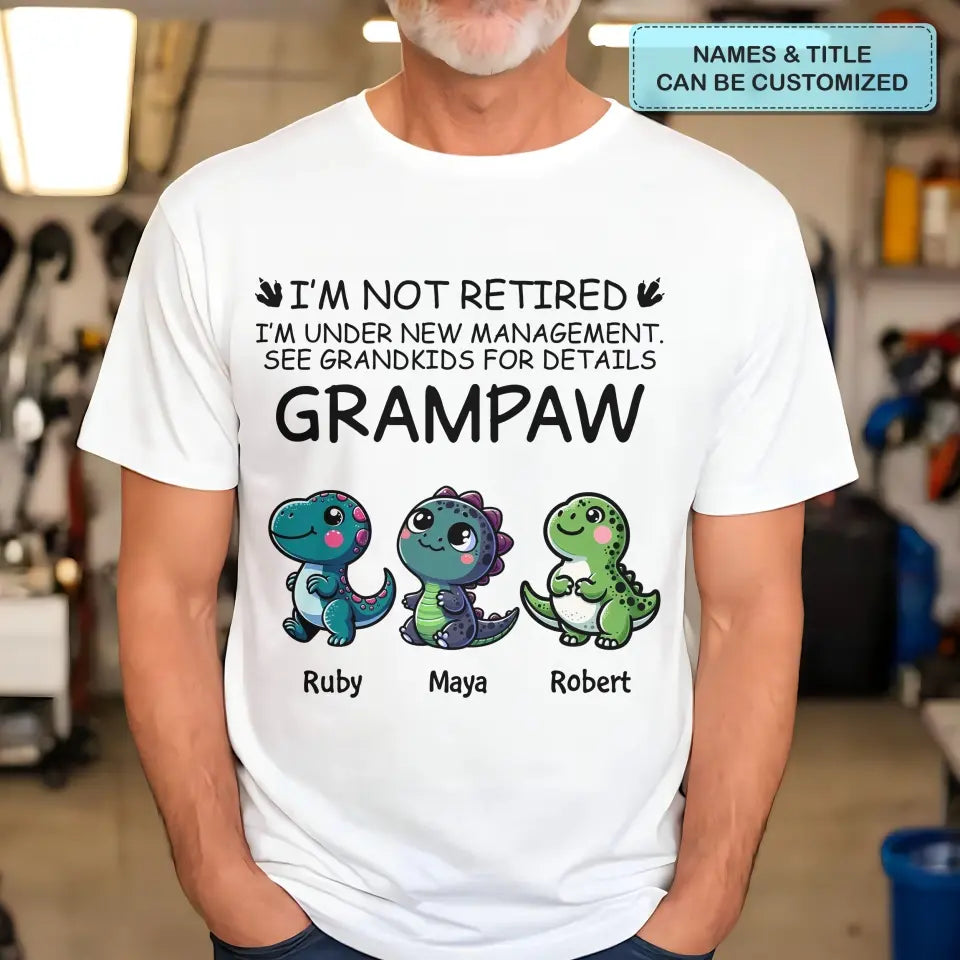 Professional Grandpa - Personalized Custom T-shirt - Father's Day Gift For Grandpa, Dad