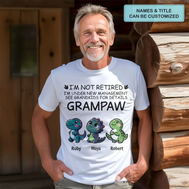 Professional Grandpa - Personalized Custom T-shirt - Father's Day Gift For Grandpa, Dad