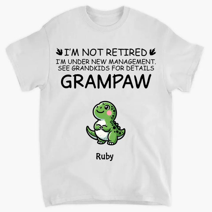 Professional Grandpa - Personalized Custom T-shirt - Father's Day Gift For Grandpa, Dad
