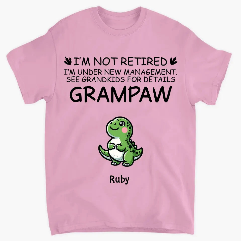 Professional Grandpa - Personalized Custom T-shirt - Father's Day Gift For Grandpa, Dad
