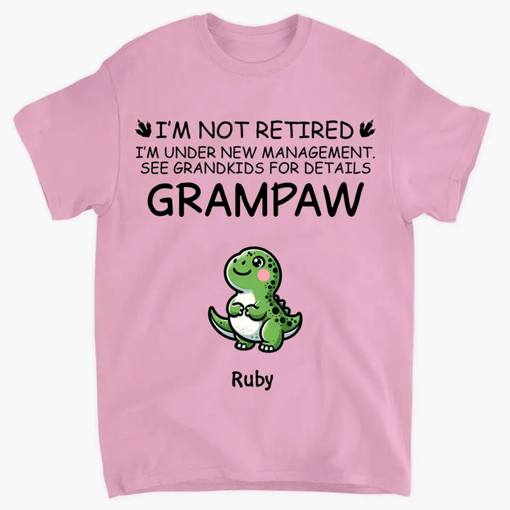 Professional Grandpa - Personalized Custom T-shirt - Father's Day Gift For Grandpa, Dad