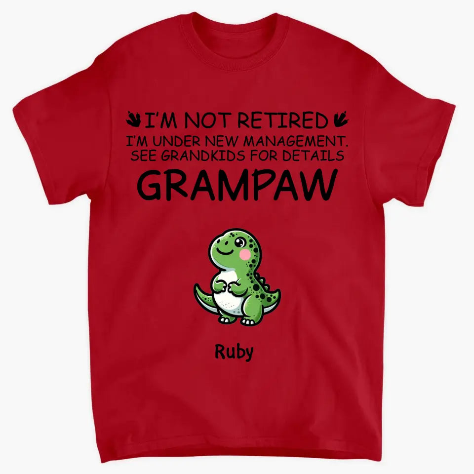 Professional Grandpa - Personalized Custom T-shirt - Father's Day Gift For Grandpa, Dad