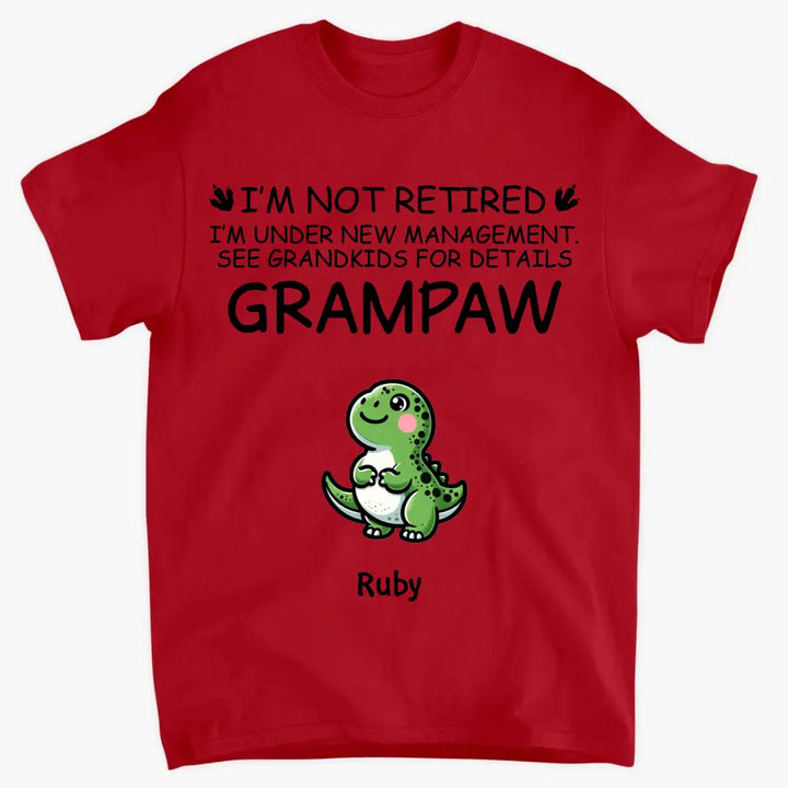 Professional Grandpa - Personalized Custom T-shirt - Father's Day Gift For Grandpa, Dad