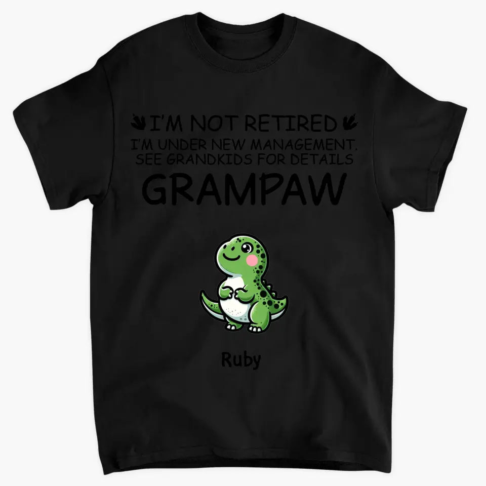 Professional Grandpa - Personalized Custom T-shirt - Father's Day Gift For Grandpa, Dad