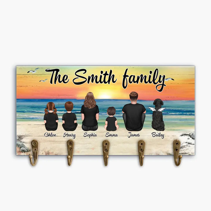 This Is Us - Personalized Custom Key Holder - Gift For Family Member