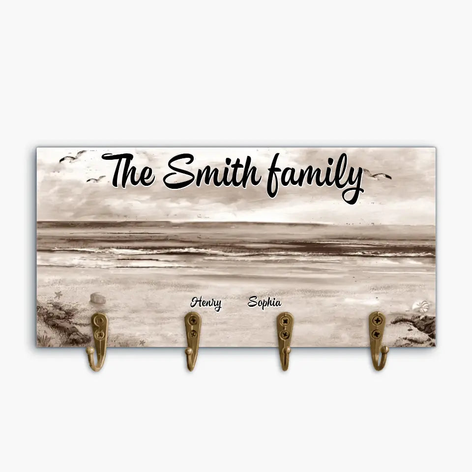This Is Us - Personalized Custom Key Holder - Gift For Family Member