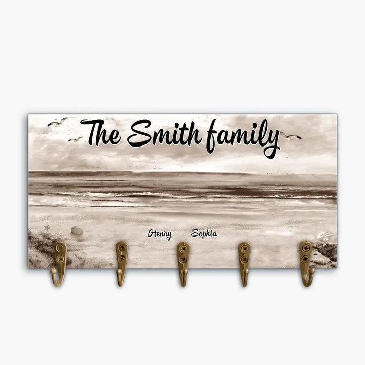 This Is Us - Personalized Custom Key Holder - Gift For Family Member