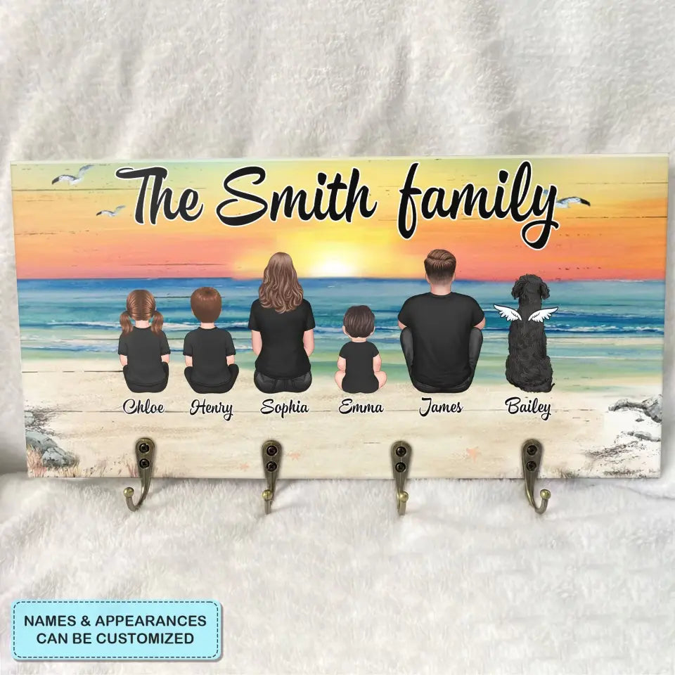 This Is Us - Personalized Custom Key Holder - Gift For Family Member