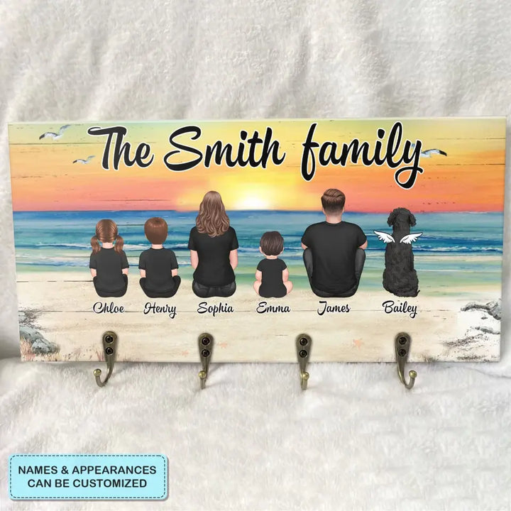 This Is Us - Personalized Custom Key Holder - Gift For Family Member