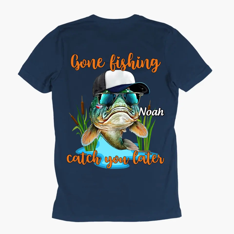 Weekend Hooker - Personalized Custom Back Printed T-shirt - Father's Day Gift For Dad