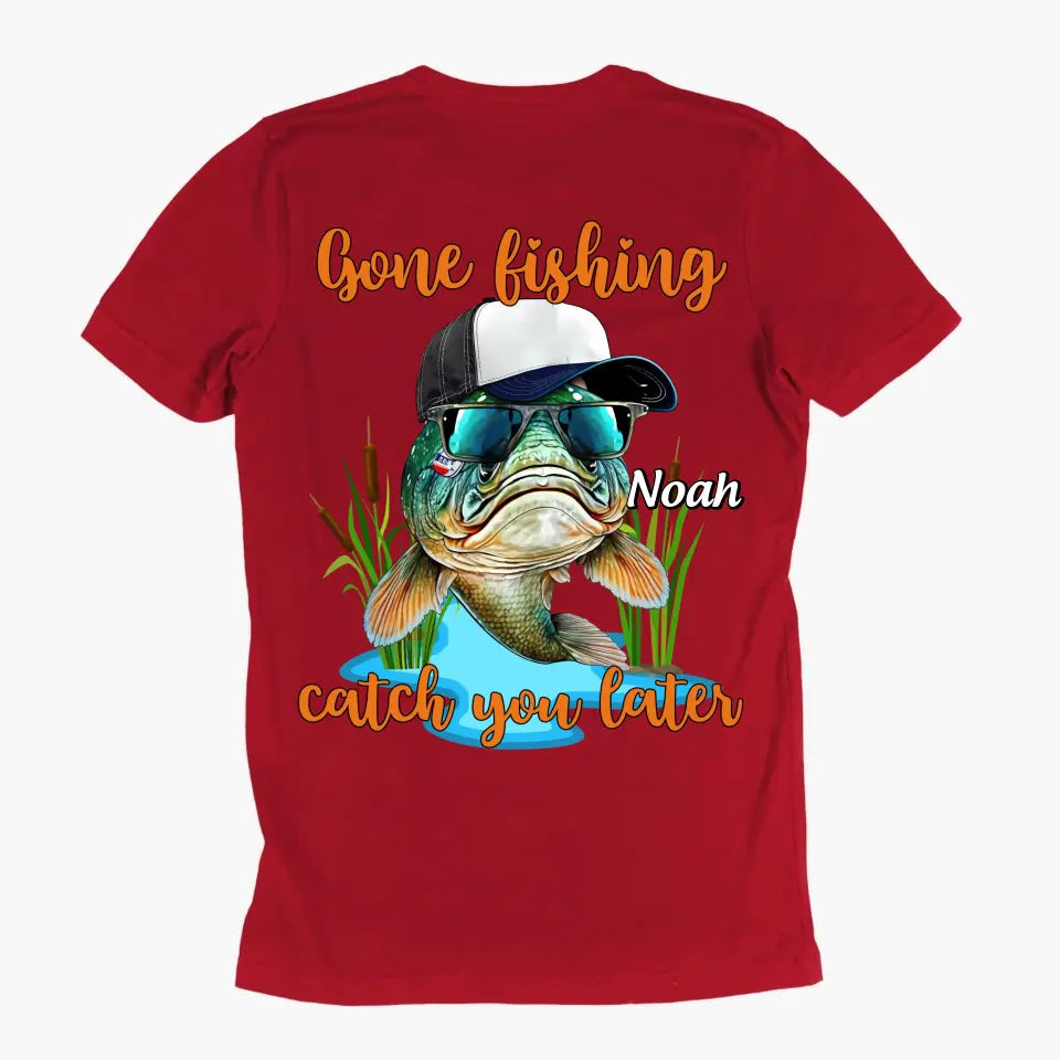 Weekend Hooker - Personalized Custom Back Printed T-shirt - Father's Day Gift For Dad