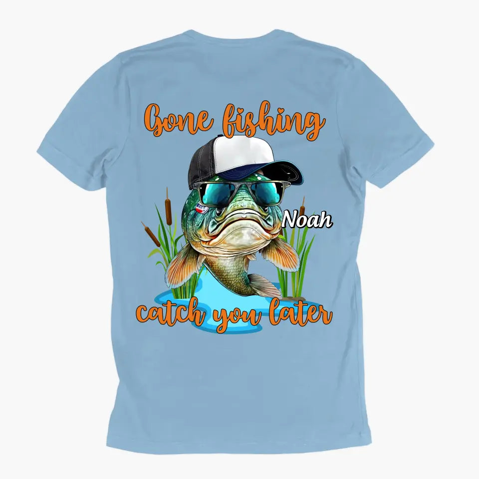 Weekend Hooker - Personalized Custom Back Printed T-shirt - Father's Day Gift For Dad