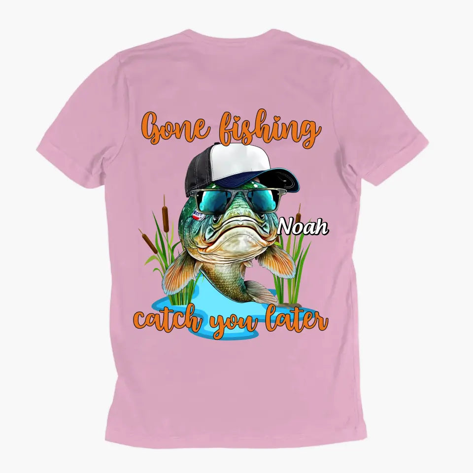 Weekend Hooker - Personalized Custom Back Printed T-shirt - Father's Day Gift For Dad