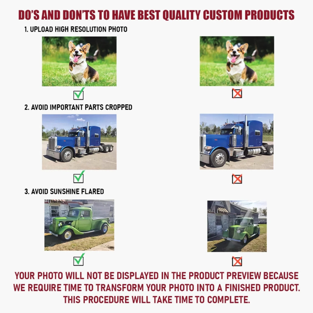 Hunt Team Triumph - Personalized Photo Mica Ornament - Christmas Gift For Hunting Lovers