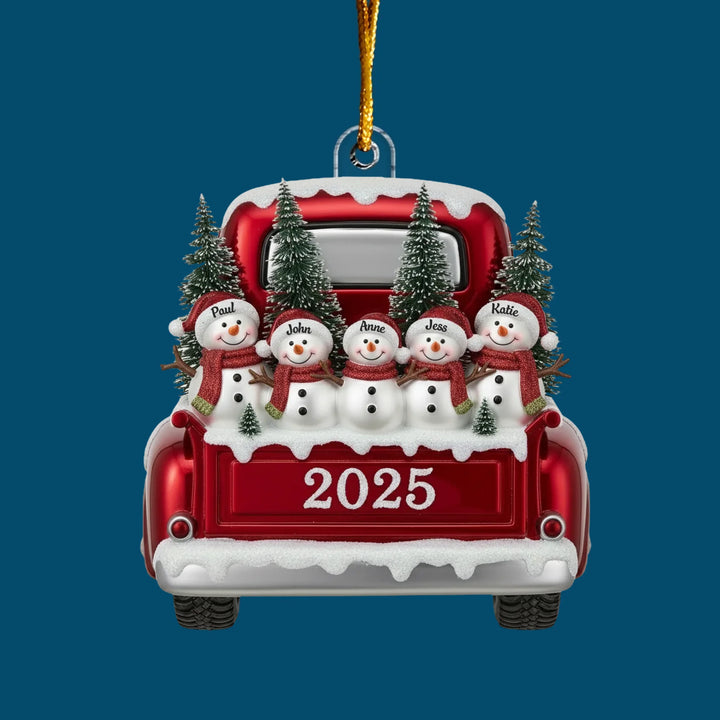 Christmas Together - Custom Shape Mica Ornament - Christmas Gift For Family Members