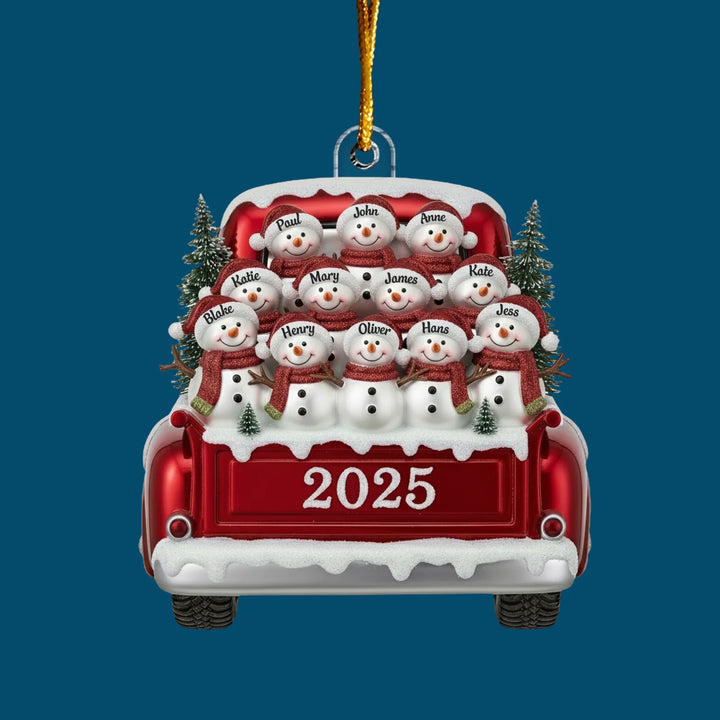 Christmas Together - Custom Shape Mica Ornament - Christmas Gift For Family Members