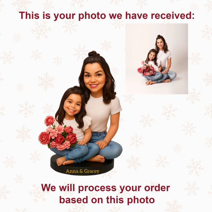 Always My Girl - Personalized Photo Ornament - Christmas Gift For Family Member AGP0NL003