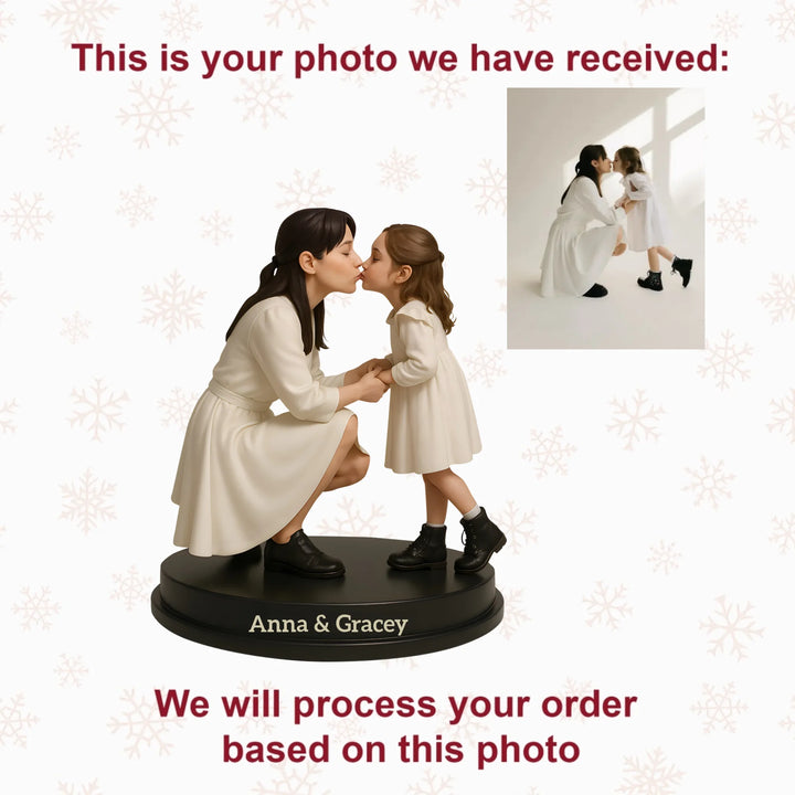Cherish Every Moment - Personalized Photo Ornament - Christmas Gift For Family Member AGP0NL007