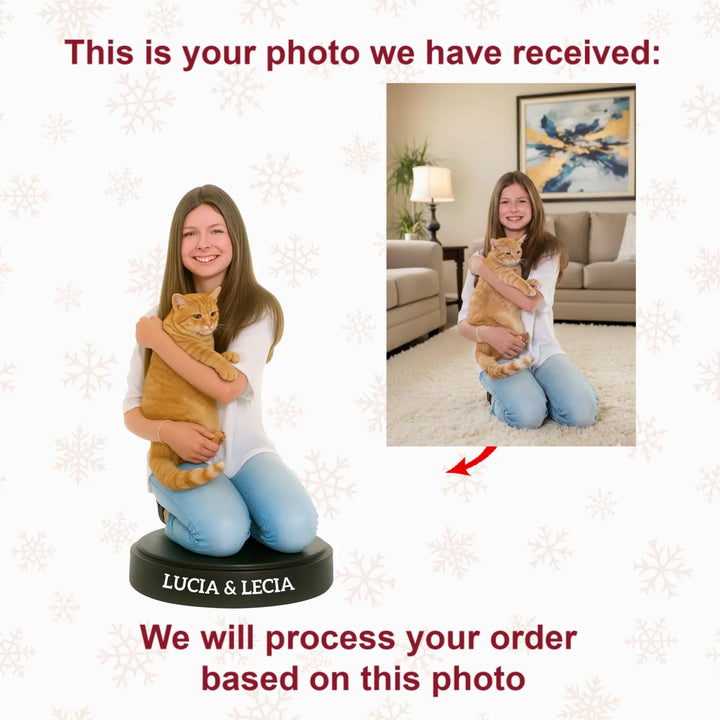 Sweet Paws - Personalized Photo Ornament - Christmas Gift For Pet Lovers, Cat Lovers AGP0NL024