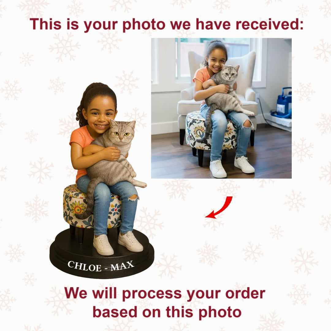 Meow Magic - Personalized Photo Ornament - Christmas Gift For Cat Lover, Pet Lovers AGP0NL010