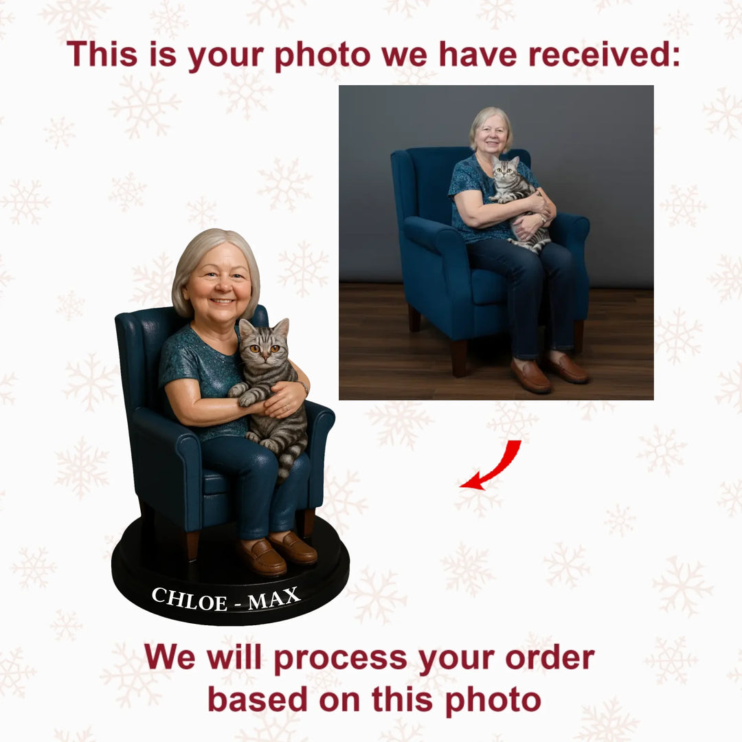Mystic Whisker - Personalized Photo Ornament - Christmas Gift For Cat Lover, Pet Lover AGP0NL012