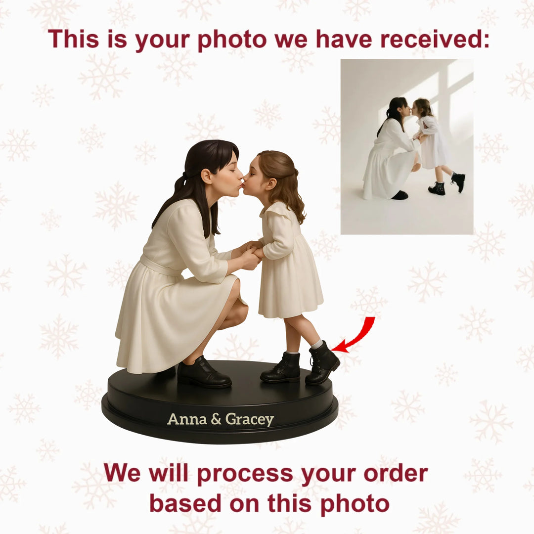Cherish Every Moment - Personalized Photo Ornament - Christmas Gift For Family Member AGP0NL007