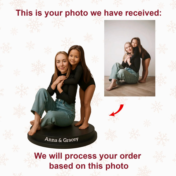 My Guiding Light - Personalized Photo Ornament - Christmas Gift For Family Member AGP0NL006