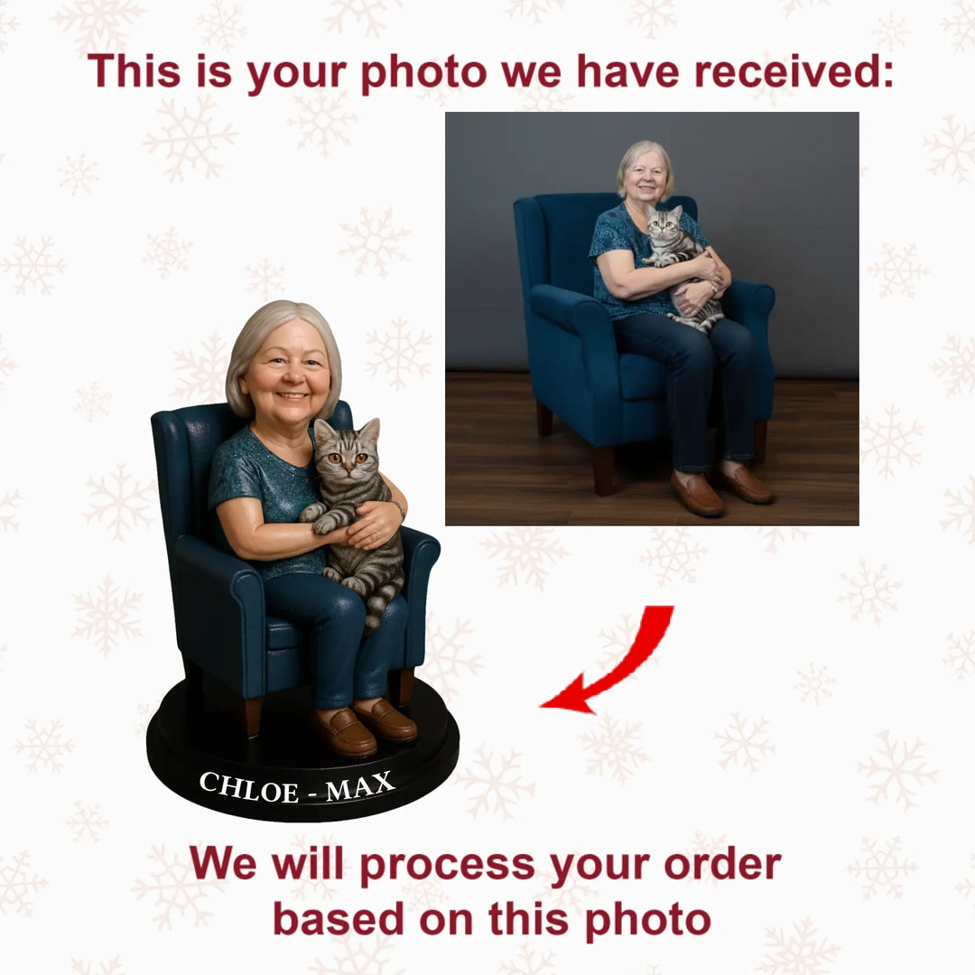 Mystic Whisker - Personalized Photo Ornament - Christmas Gift For Cat Lover, Pet Lover AGP0NL012