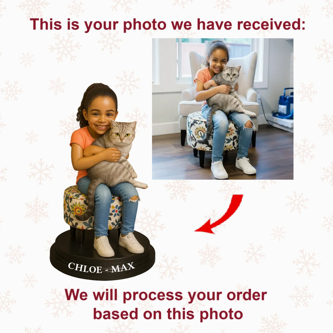 Meow Magic - Personalized Photo Ornament - Christmas Gift For Cat Lover, Pet Lovers AGP0NL010