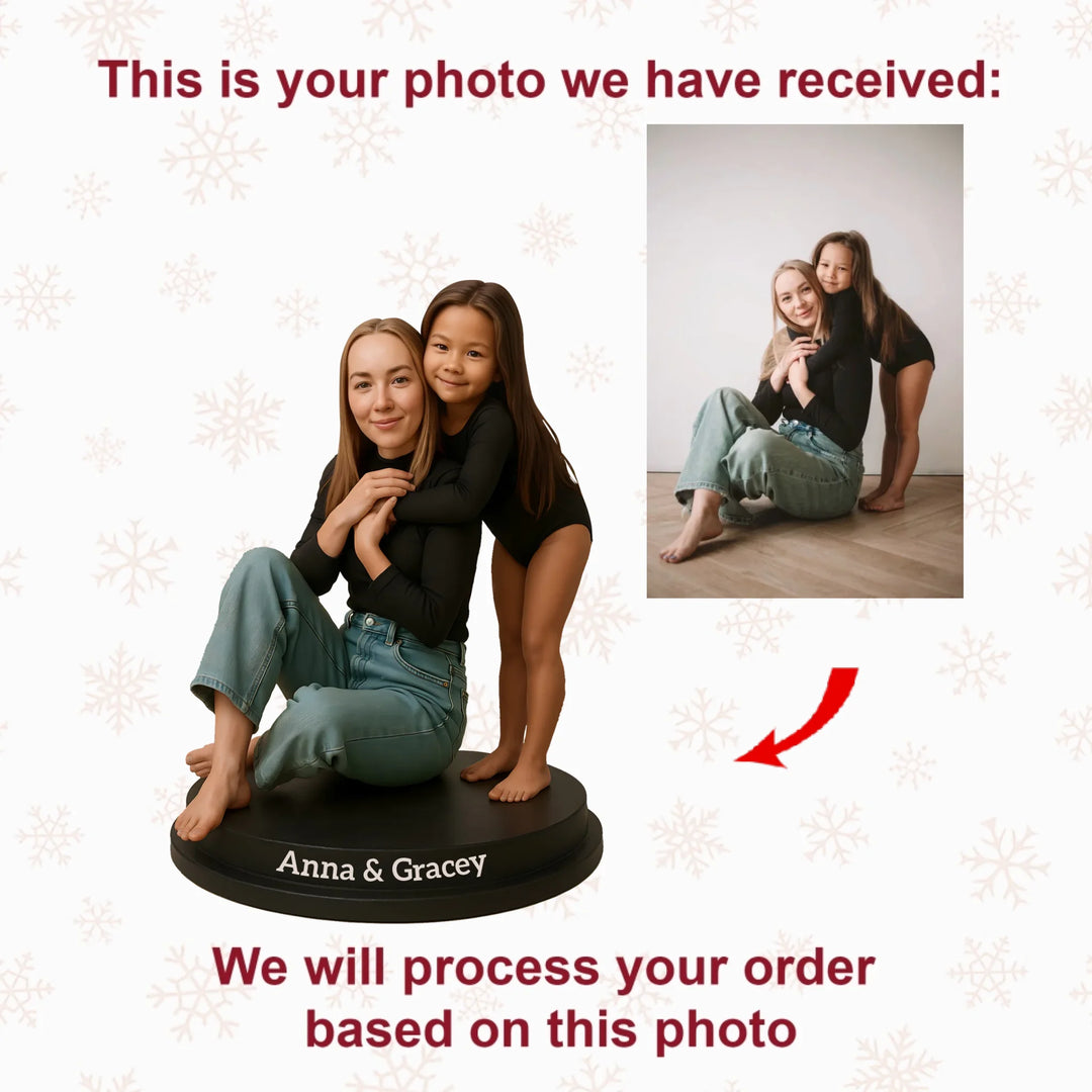 My Guiding Light - Personalized Photo Ornament - Christmas Gift For Family Member AGP0NL006