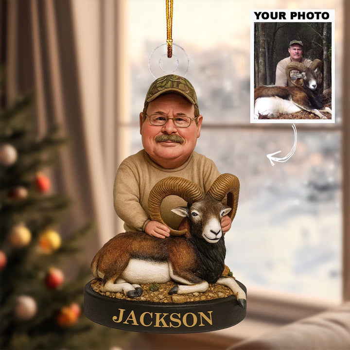 Hunter's Heritage - Personalized Photo Ornament - Christmas Gift For Hunting Lovers AGP0QQ010
