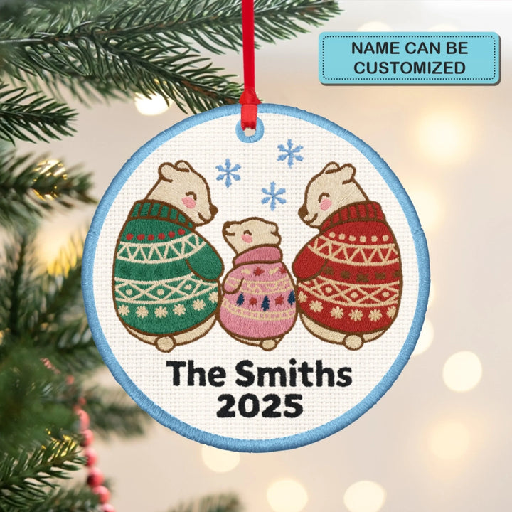 MOCK Bear Family TAG