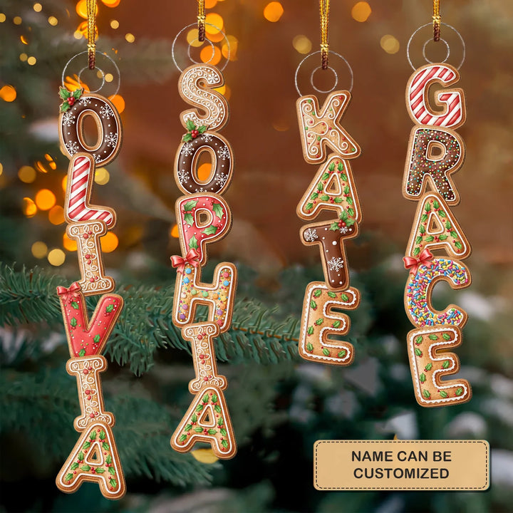 Sweet and Smiles V2 - Mica Ornament - Christmas Gift For Family Members CLADH001