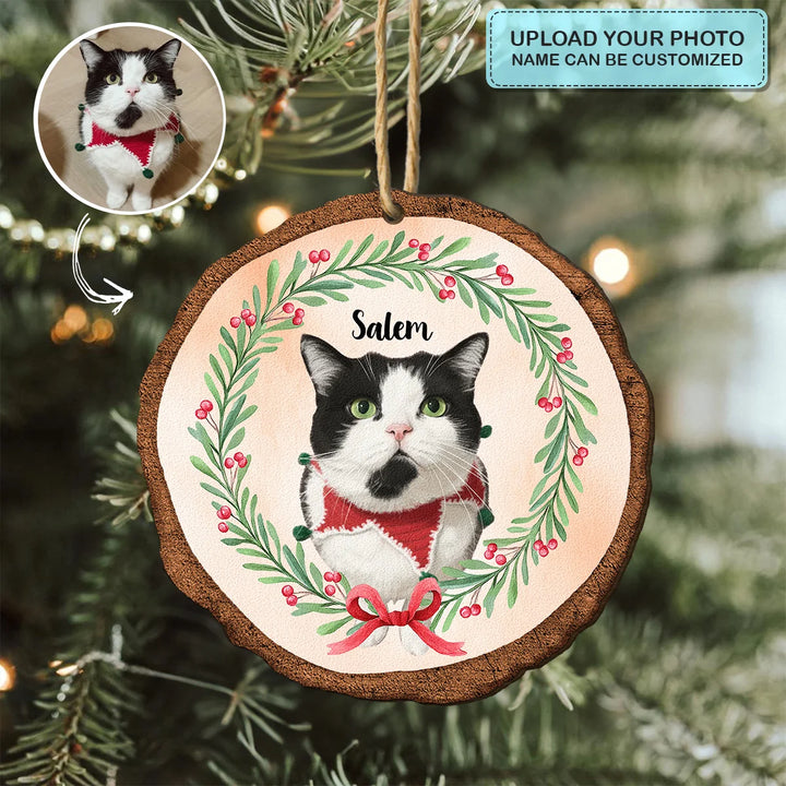 Companion of the Year - Wood Ornament - Christmas Gift For Cat Lovers, Dog Lovers, Pet Parents AGP0DH118