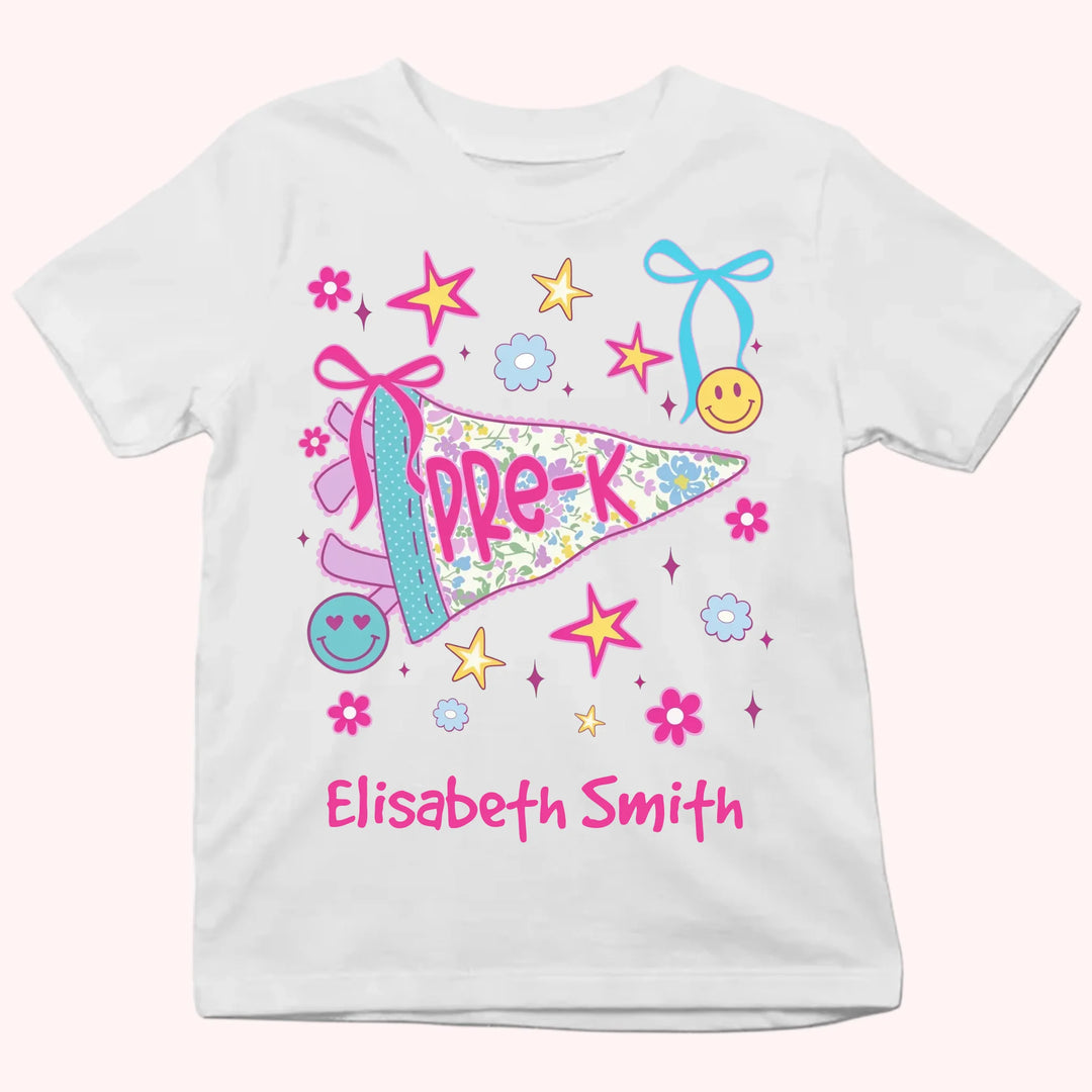 Kids Back to School Custom Name Shirt - Personalized Youth T-shirt - Back To School Gift For Kids