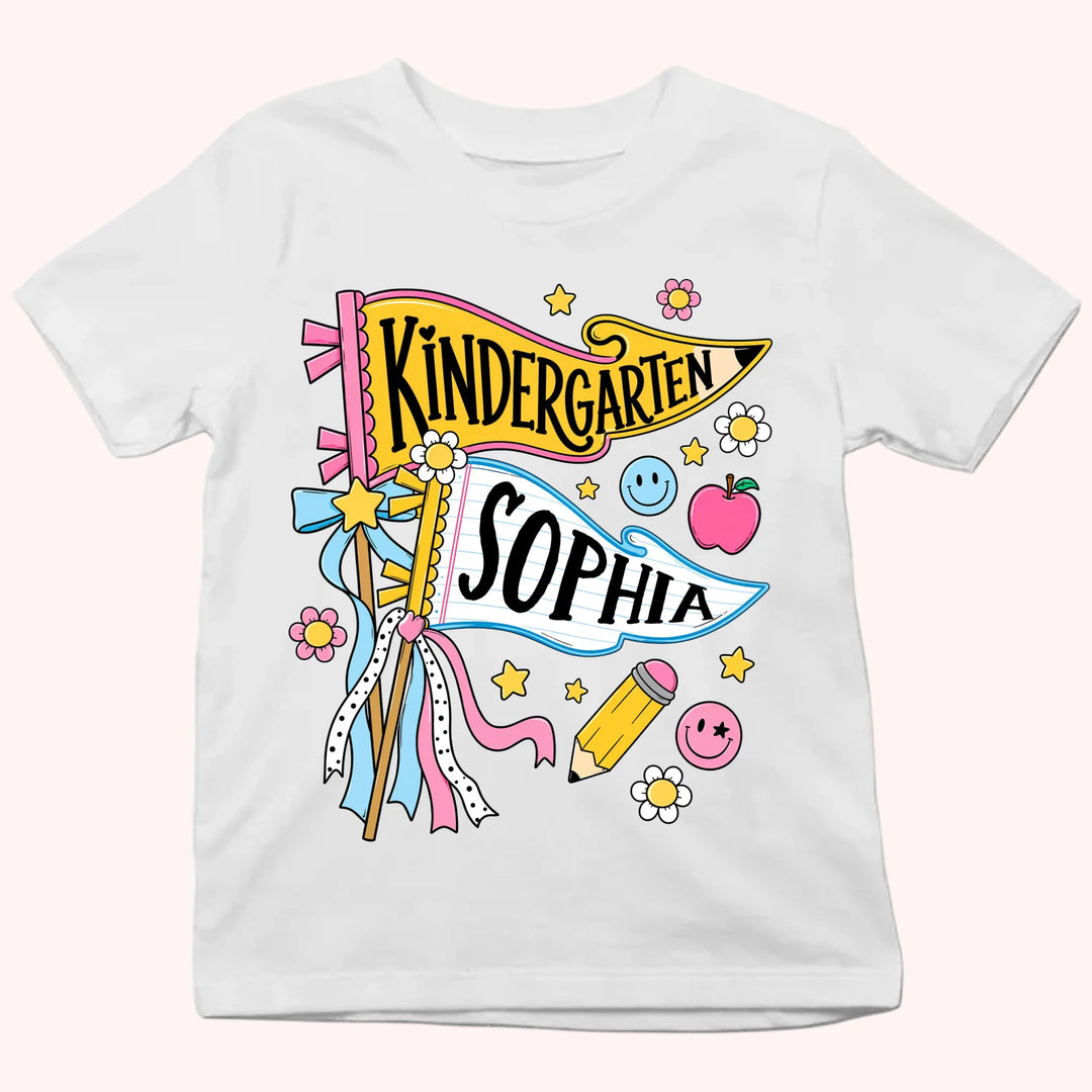 Personalized First Day of School Shirt - Personalized Youth Shirts - Back To School Gift For Kids