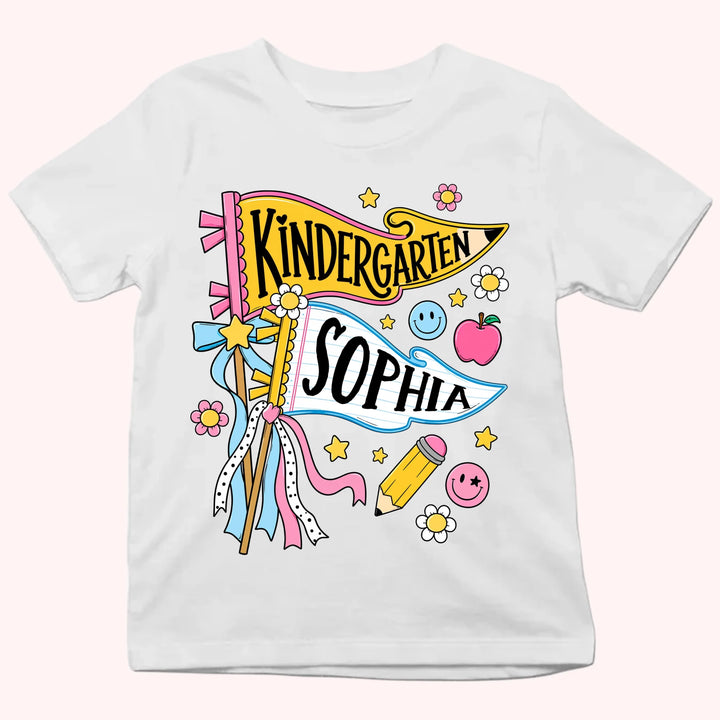 Personalized First Day of School Shirt - Personalized Youth Shirts - Back To School Gift For Kids