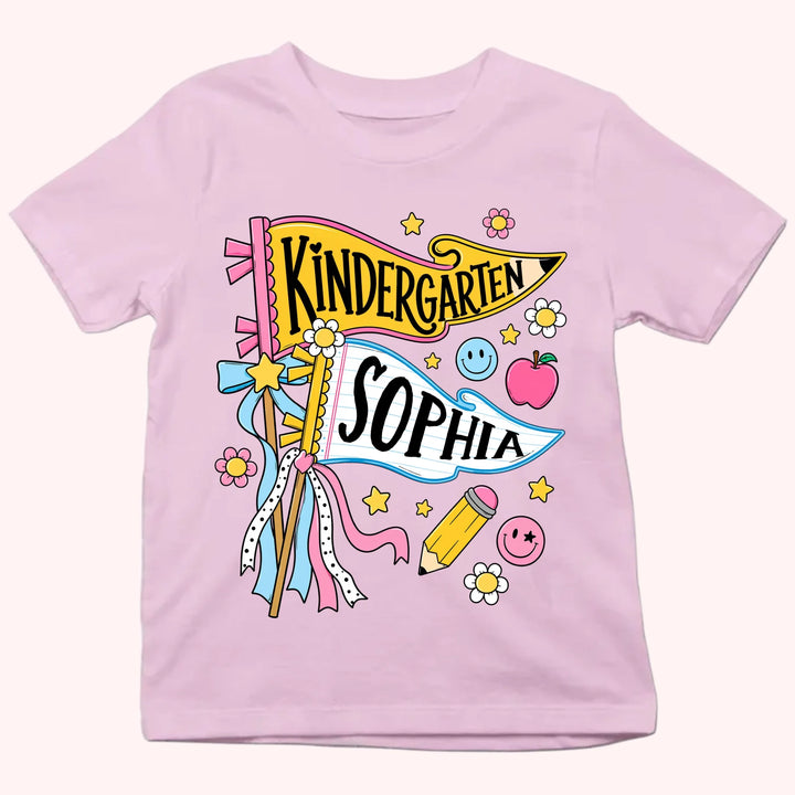 Personalized First Day of School Shirt - Personalized Youth Shirts - Back To School Gift For Kids