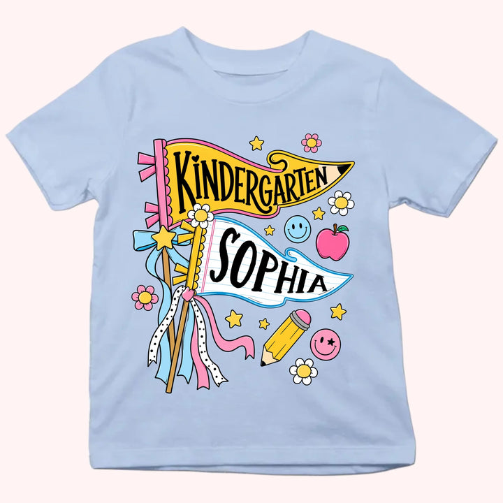 Personalized First Day of School Shirt - Personalized Youth Shirts - Back To School Gift For Kids