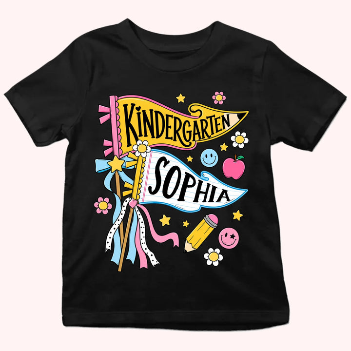 Personalized First Day of School Shirt - Personalized Youth Shirts - Back To School Gift For Kids