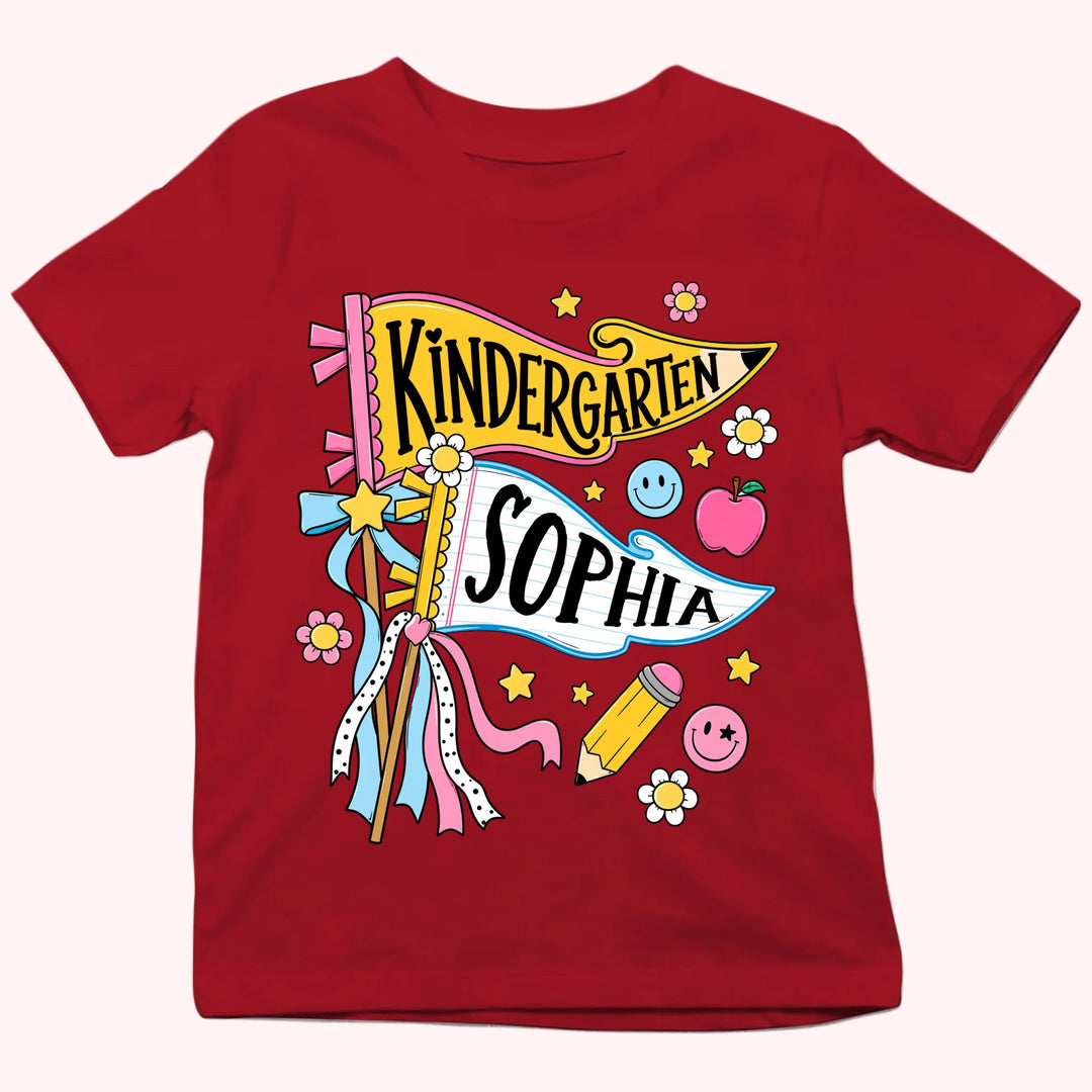 Personalized First Day of School Shirt - Personalized Youth Shirts - Back To School Gift For Kids