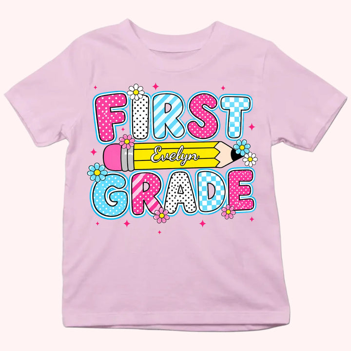 Kid Tshirt-Pencil kid shirt-Gift for Back to School