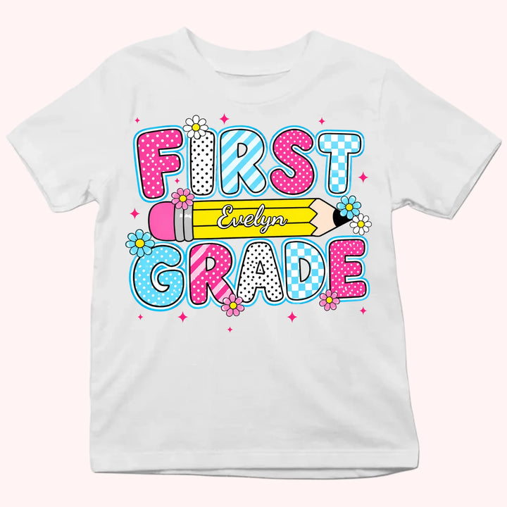 Kid Tshirt-Pencil kid shirt-Gift for Back to School