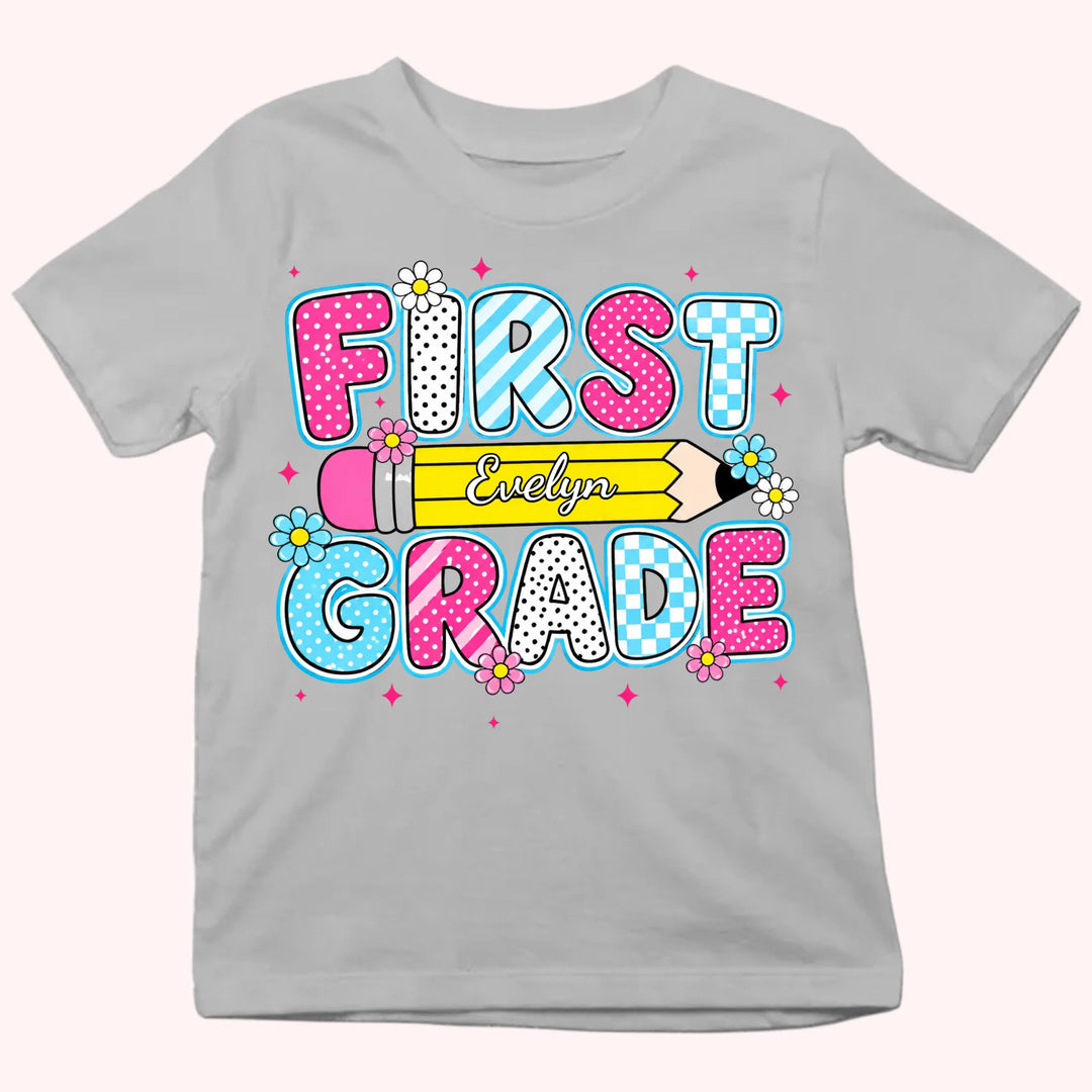 Kid Tshirt-Pencil kid shirt-Gift for Back to School